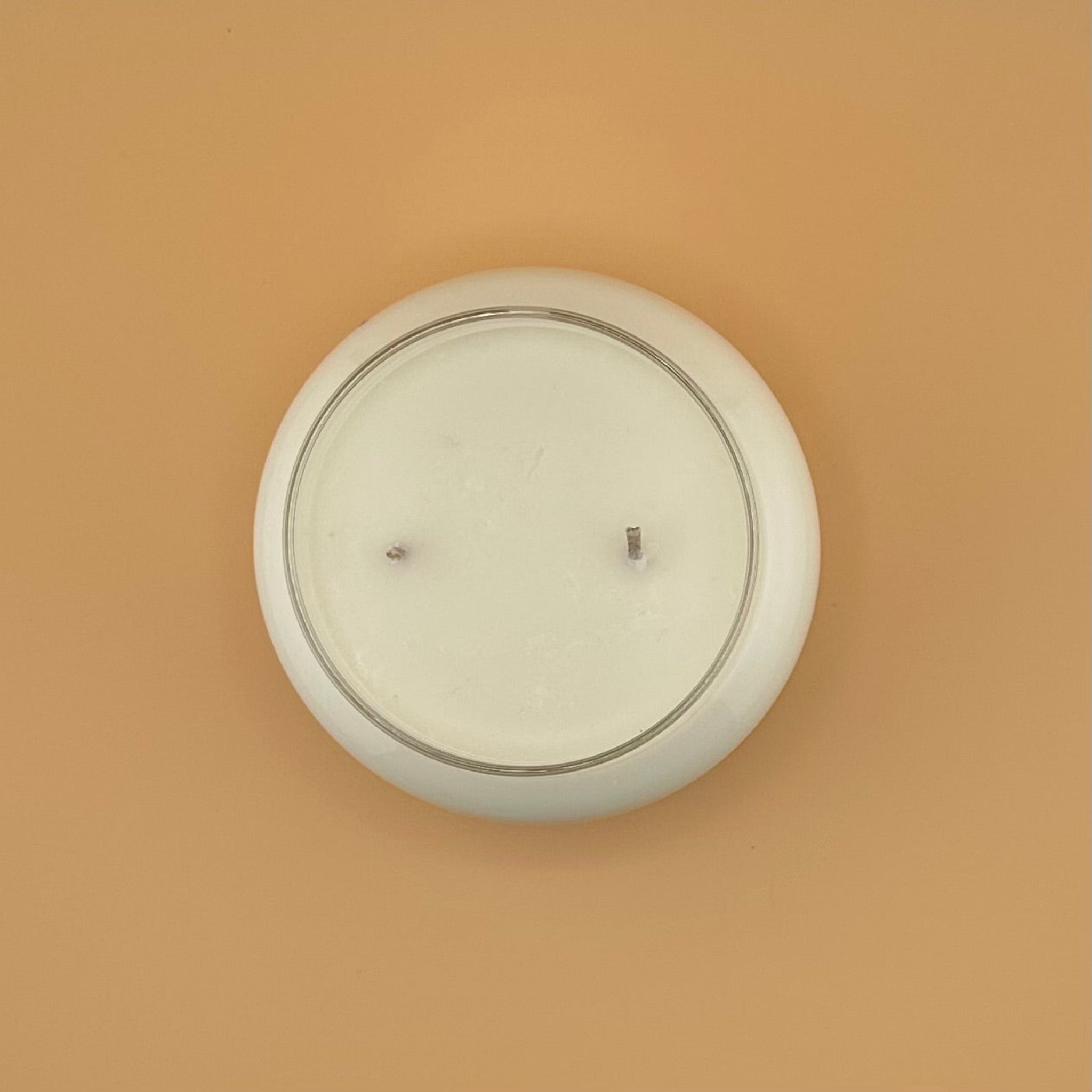 Jelly Hearts Large Apothecary Glass Soy Wax Candle With Gold Lid