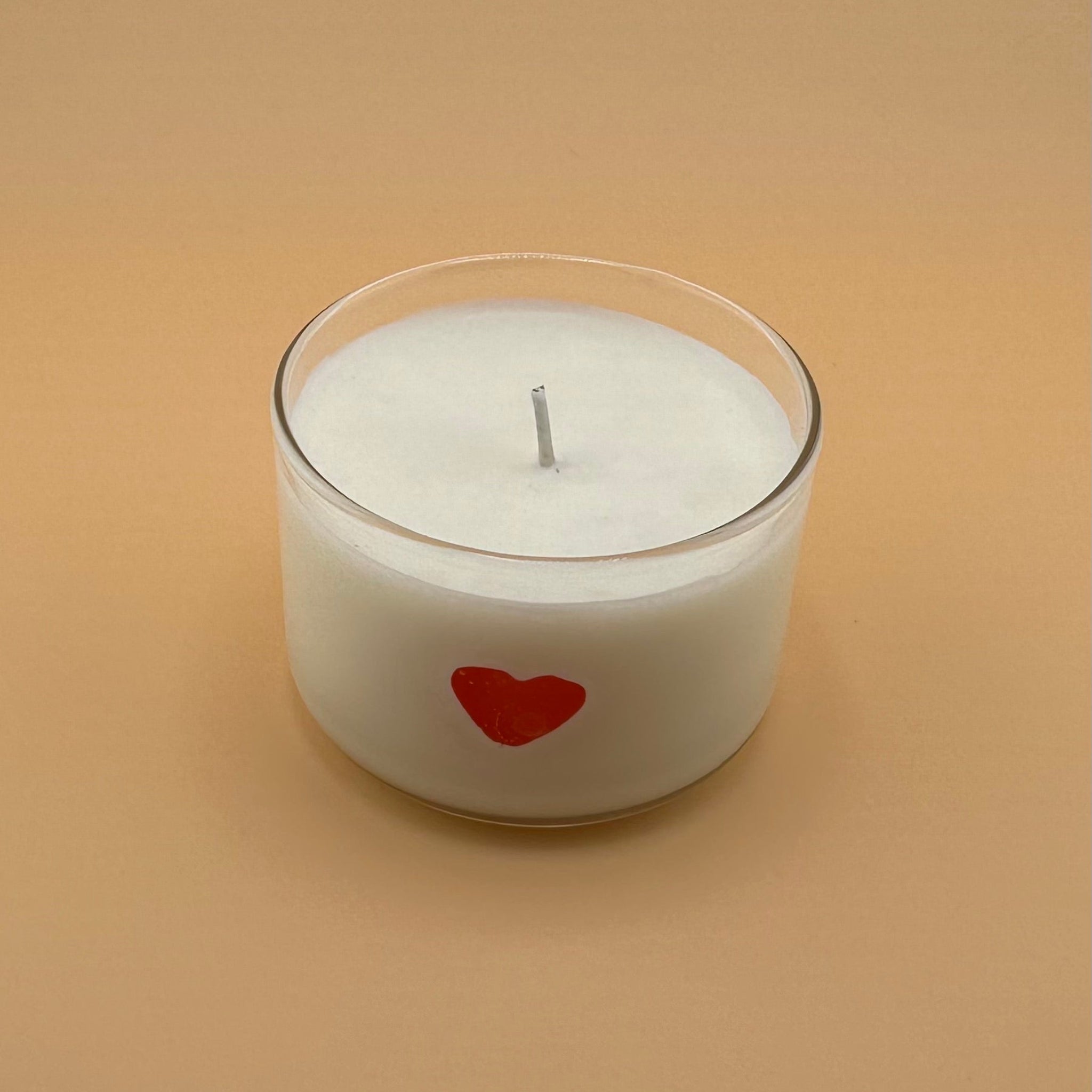 Jelly Hearts Mini Glass Tumbler Soy Wax Candle